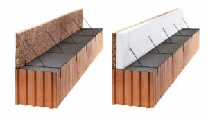 Jednostranné bednění věnců VELOX bez izolace nebo s izolací Jednostranné bednění věnců VELOX bez izolace nebo s izolací